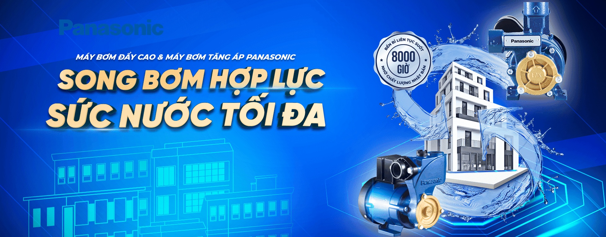 Panasonic máy bơm nước